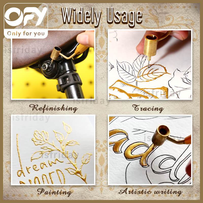 OFY®Linha fina de inclinação caneta pintura agulha desenho pingando pigmento esboço marcadores casa diy design arte fornecimento acessórios