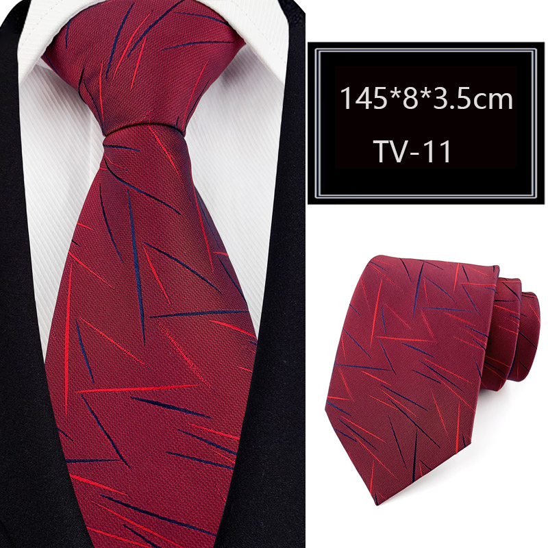 8CM Mens Necktie Stripes Floral Ties For Man Groom Jacquard Woven Neck Tie For Business Wedding Party: Lavender