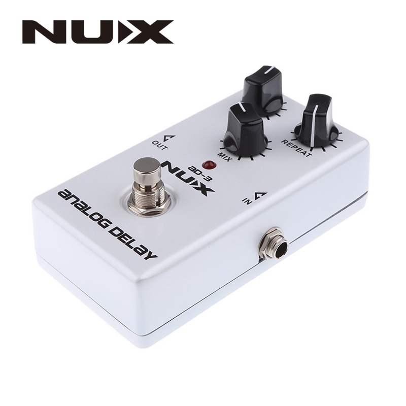 Pedal NUX Effect CH3 DS3 AS4 HG6 OD3, simulador Overdrive clásico, coro, alta ganancia, pedales con efecto de guitarra eléctrica, partes de guitarra