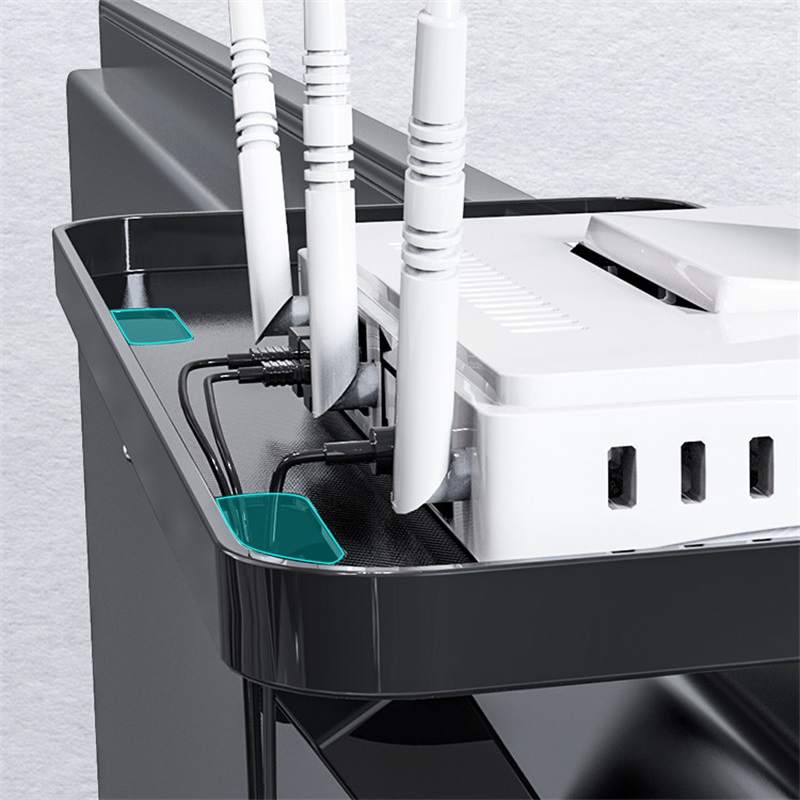 Rack TV Monitor box Organizer Scherm Top Opslag Plankhouder Praktische thuisopslag Computer Kantoor Multifunctionele organizer