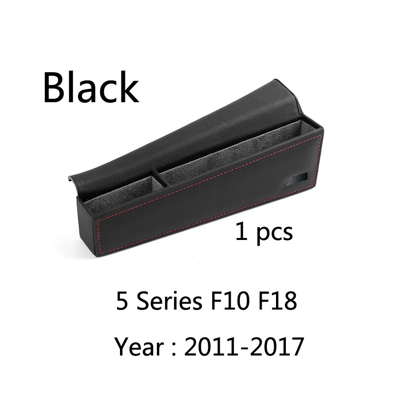 Caja de almacenamiento de caja de cambios interior para coche, soporte de teléfono para unidad manual izquierda, accesorios, para BMW serie 5, F10, F18, G30, G38, -20, 1 ud.: F10 F18 Black