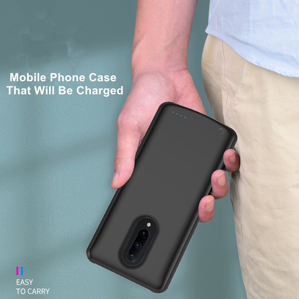 10000 Mah For OnePlus 7 Pro Battery Case External Battery Charger Case Cover Power Bank For OnePlus 7 Pro Battery Case