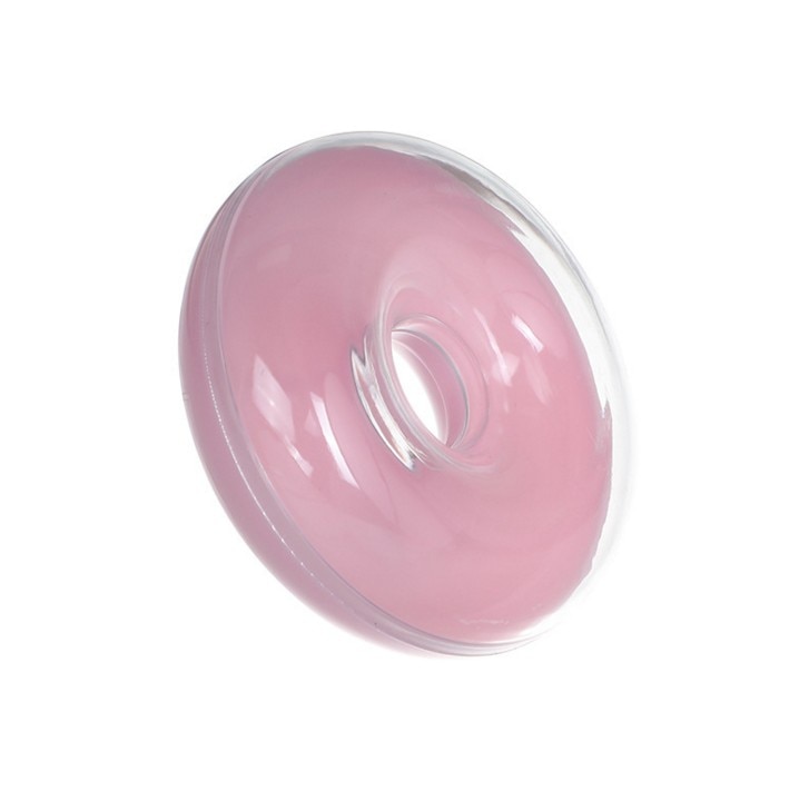 6 stk plastik donut slik baby shower plastik kasser bryllup baby fuldmåne fest slik snacks favor boks