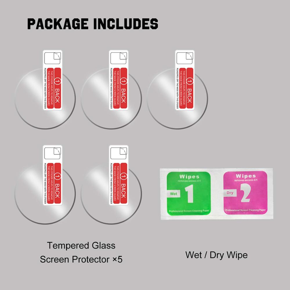 AWINNER 9H szkło hartowane Premium do zegarka Huawei Gt GT 2 46mm Smartwatch ochraniacz ekranu przeciwwybuchowe akcesoria filmowe: 5 Pcs / For GT 42MM