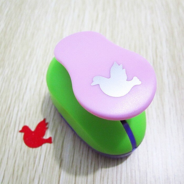 Large Bird A Punch Flower Craft Hole Puncher Scrapbooking Punches Heart Shape Paper Embossing For Card Making 2.3 - 2.5cm