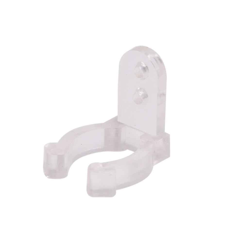 Led Strip Clips Voor 110V 220V 14Mm Ronde 2-Draad Neon Licht Flexibele Plastic Gesp Verlichting accessoires 5/10Pcs