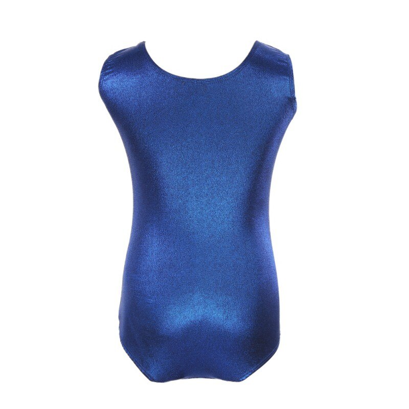 5-14Y Kids Girls Bling Ballet Gymnastics Leotards Unitards Gymnastics Jumpsuit Dancewear Team Basic Leotard