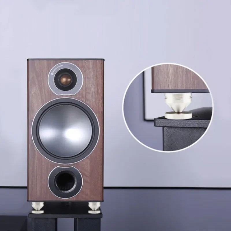 Hifi Lautsprecher Spikes Stehen Füße Pad Audio- Fuß Kegel Boden Nagel Aluminium Legierung Für CD Schrank Verstärker Computer Subwoofer Stativ