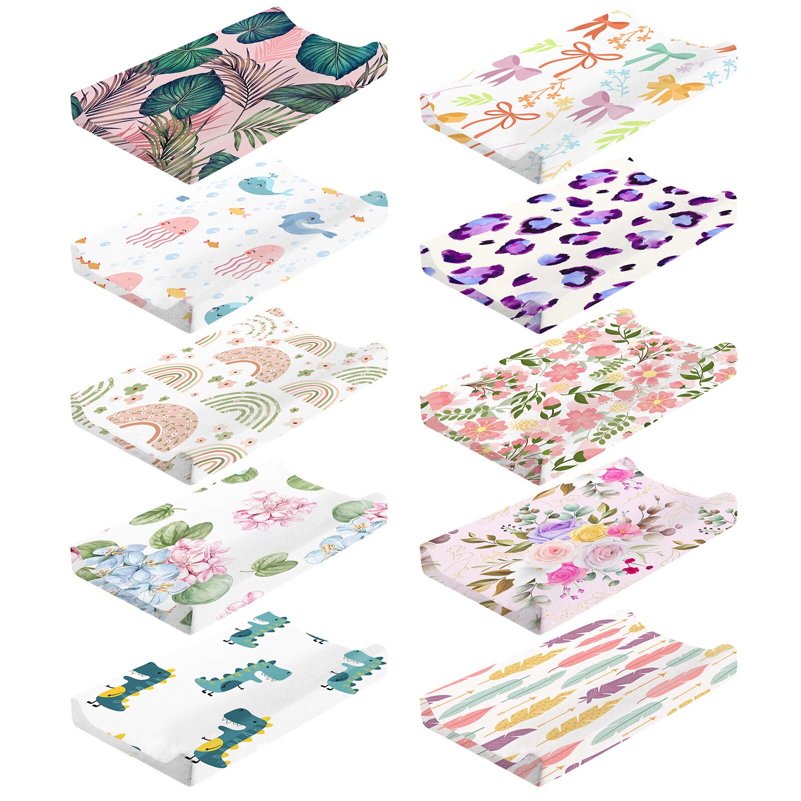 Baby Nursery Luier Veranderende Pad Cover Crib Sheet Baby Bed Aankleedkussen Cover Veranderende Tafel Cover Baby Verandering Tafel Vel