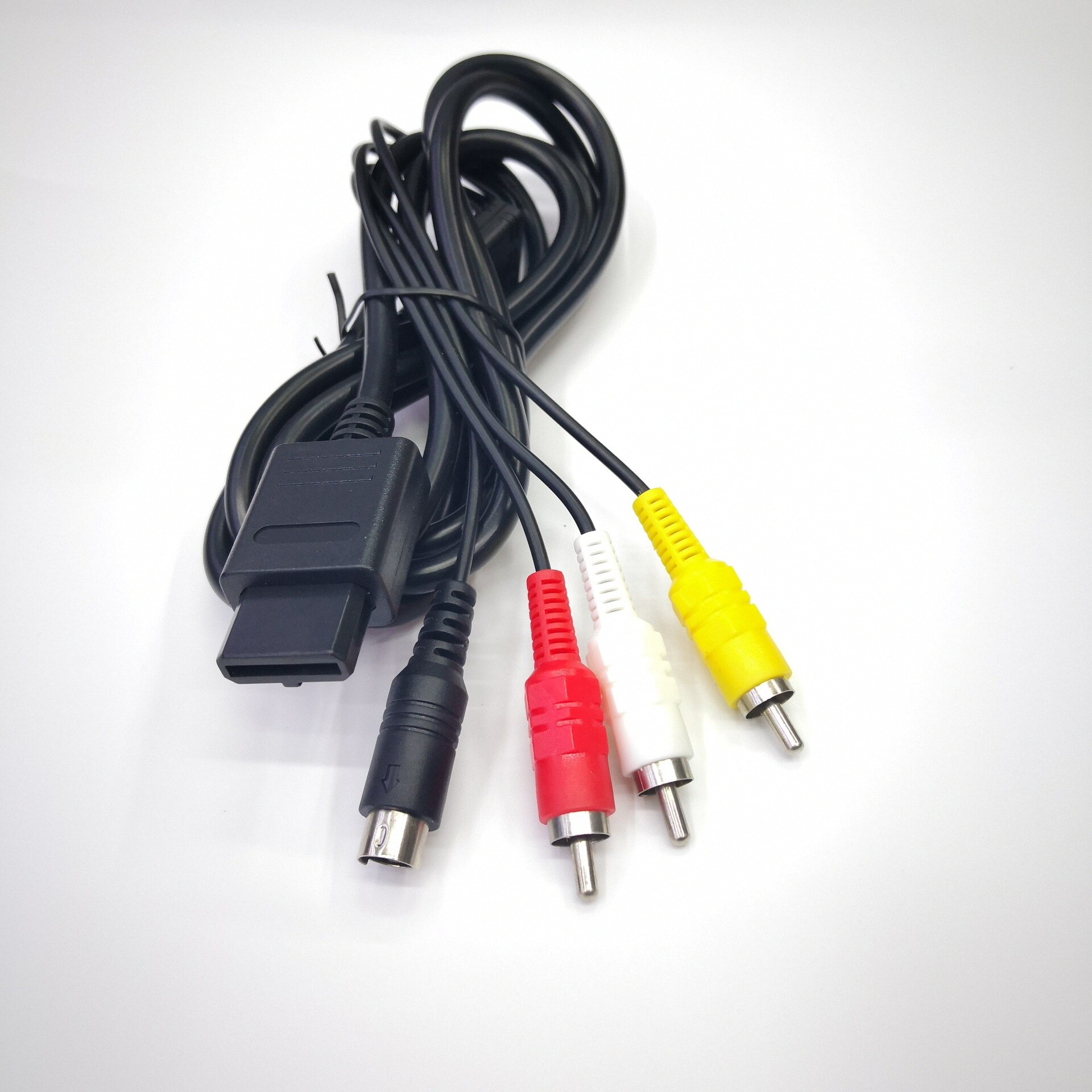 10 Pcs 6FT/1.8M S-Video En Av Kabel Met 3 Rca Audio Voor Gamecube Snes n64