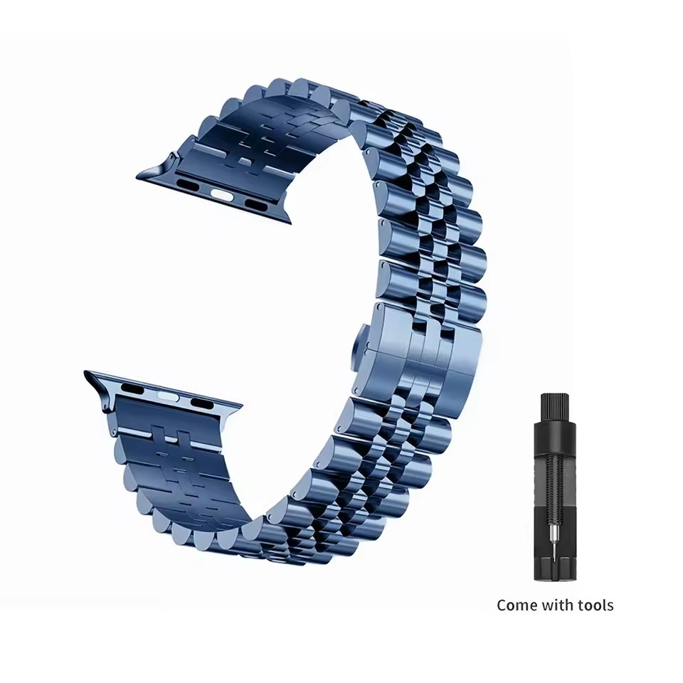 Stalen horlogeband voor Apple Watch Ultra Band ultra 49 mm 40 mm 44 mm Metaal 38 mm 42 38 IWatch-serie 10 9 8 7 6 SE 5 4 45 mm 46 mm: zwart grijs / 12mm