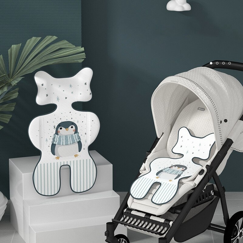 Baby Sommer Kinderwagen matt Atmungs Kinderwagen Kühlung Pad Kleinkind Kinderwagen Zubehör Eis Seide Sitz Pad Kleinkind Warenkorb Matratze