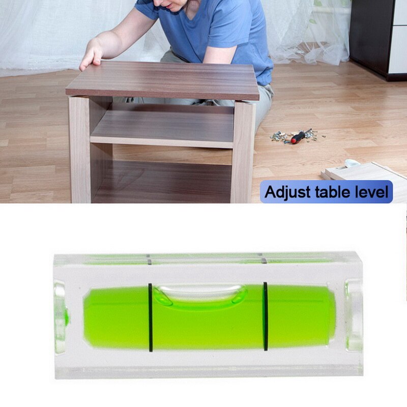 Mini Bubble Balancer Layout Tool Picture Hanging Bubble Spirit Level Inclinometers Bubble Leveling Ruler Measuring Tools