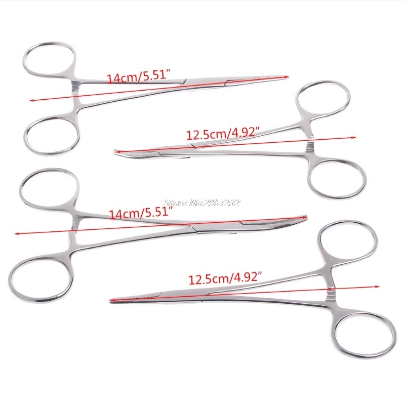 Dog Cat Ear Cleaning Forceps Pliers Steel Pet Clamp Tweezers Haemostatic Tool for dogs Warm's house yy56