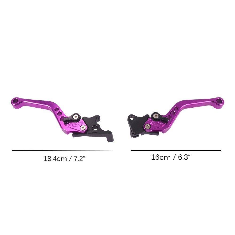 2 Stuks Duurzaam Motorfiets Remhendel Cnc Legering Motorfiets Clutch Remhendel Handvat Fit Voor Motor Modificatie