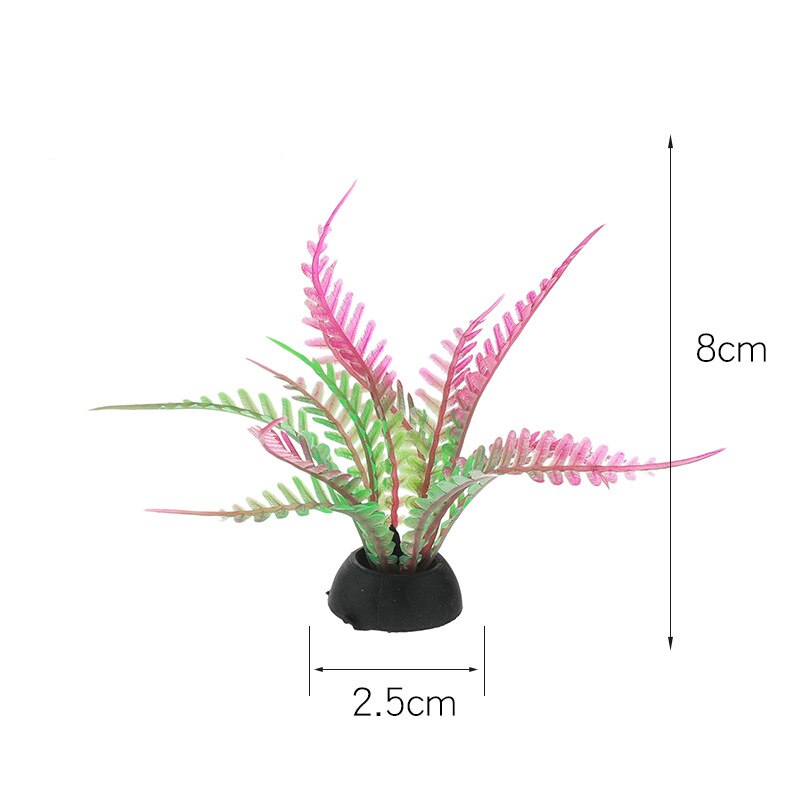 PVC Aquarium Dekorative Simulation Künstliche Narzisse Anlage Umweltschutz Materialien Aquarium Dekorative Zubehör: 6
