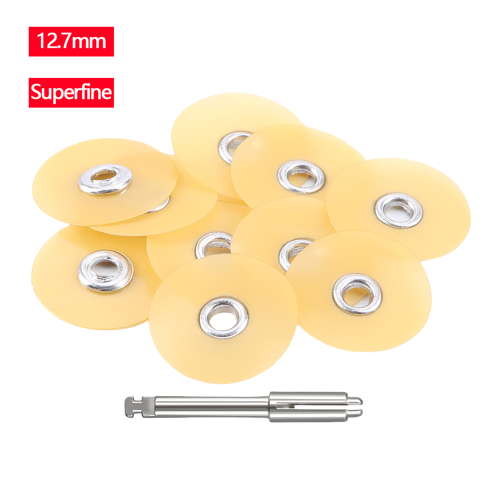 50 Stück Azdent Dental Endbearbeitungs- und Polierscheiben Zahnarzt Verbundmetalle Porzellan Polierer 135 ℃ Autoklavierbare Laborwerkzeuge: COFFEE