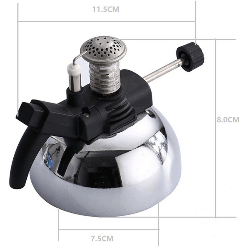 Mini Tabletop Butane Gas Burner With Flame Head For Siphon Coffee Heater Maker Coffee Maker Mocha Pot Gas Stove