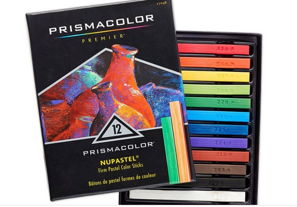 Originele 24 48 72 96 132 150 Prismacolor Premier Zachte Kleurpotlood, Prismacolor Premier 150 Potloden, prismacolor Junior Potloden: 12 pastel sticker