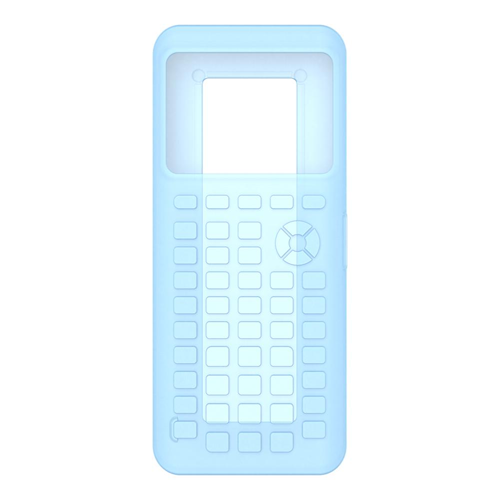 Calculator Silicone Case For Instruments TI-84 Plus CE Ultra-thin TPU Protective Cover For Instruments TI-84 Plus CE Calculator: Blue