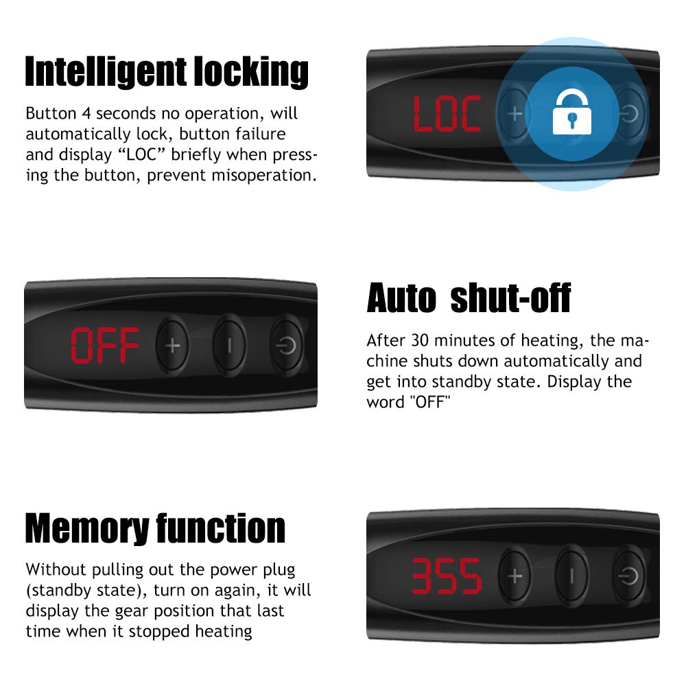 Män skägg plattång borste hår uträta uträtning kam hår papiljotter snabb hårstyler multifunktionella hårkammar