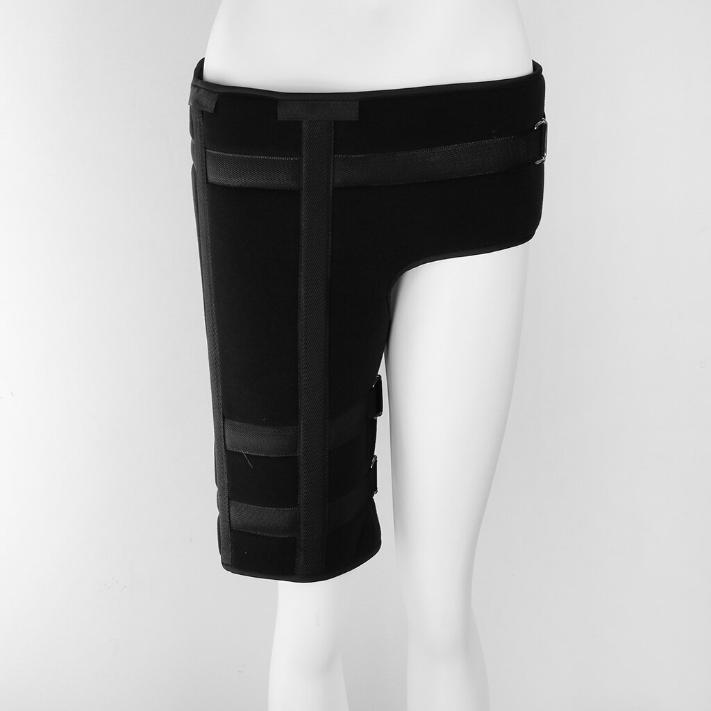 Groin Thigh Wrap Strain Pain Support Hip Injury Sciatica Hamstring Brace for Ligament Injury Fracture Fixation