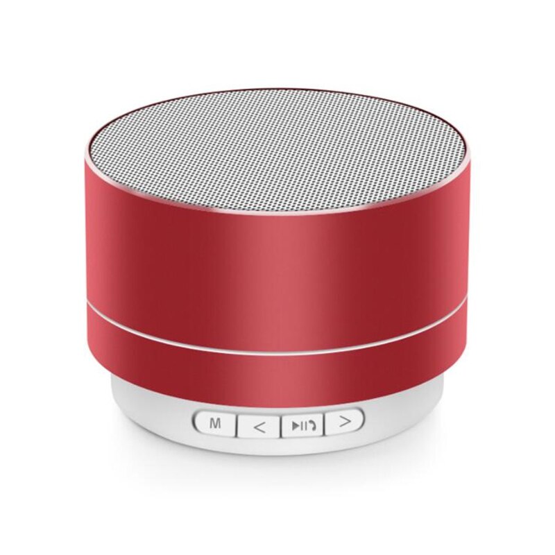 A10 Wireless Bluetooth altoparlante blocco e carico Spray telefono cellulare scheda portatile Mini altoparlante collezione di trasmissione allarme: A10 red