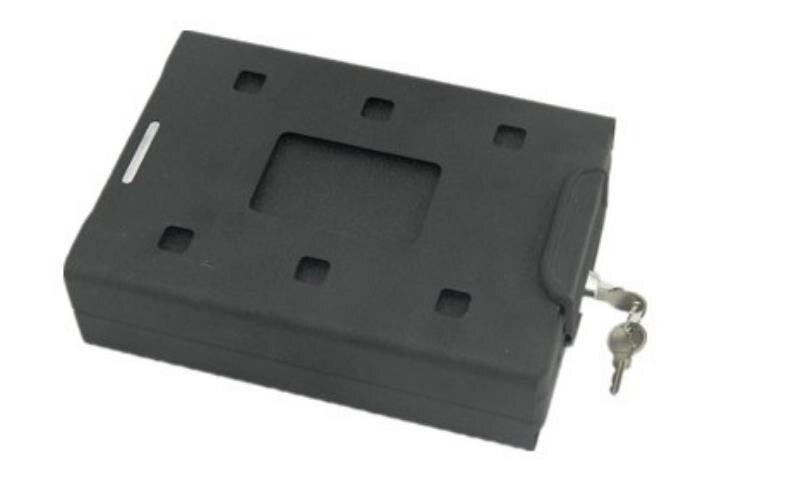 Mini voiture en métal Double assurance coffre-fort avec boîte de rangement en acier-corde