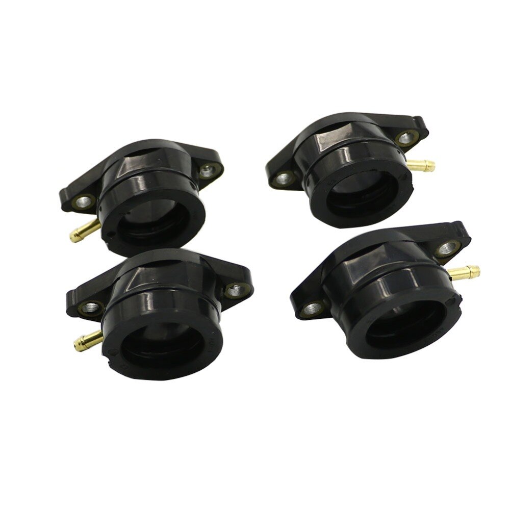 4 piezas del carburador de la motocicleta Intakeface múltiples colas para Yamaha XJ550 XJ 550, 1981, 1982, 1983, 81-83
