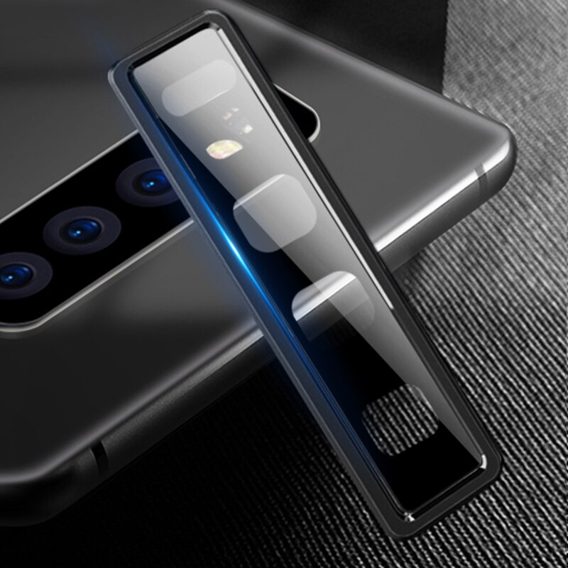 Film de protection d'écran anti-empreintes digitales en verre trempé pour Samsung Galaxy S10 S10 Plus: black For S10