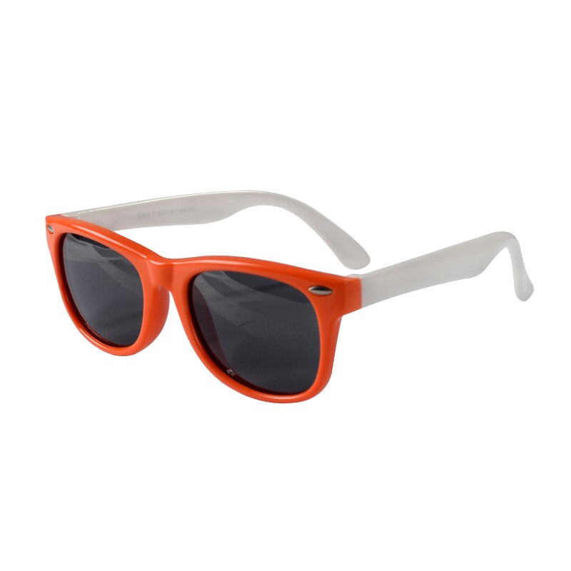 Gafas de sol polarizadas para niños, niñas, gafas de silicona ultrasuaves, gafas de sol de seguridad para bebés y niños, gafas UV400 5S: 802-3