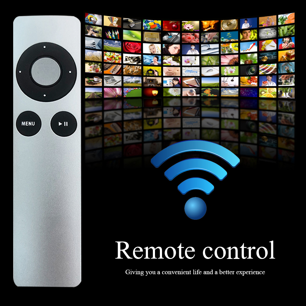 Universele Vervanging Afstandsbediening Voor Apple Tv 1 2 3 MC377LL/Een MD199LL/Een Macbook Pro Televisie Mini afstandsbediening