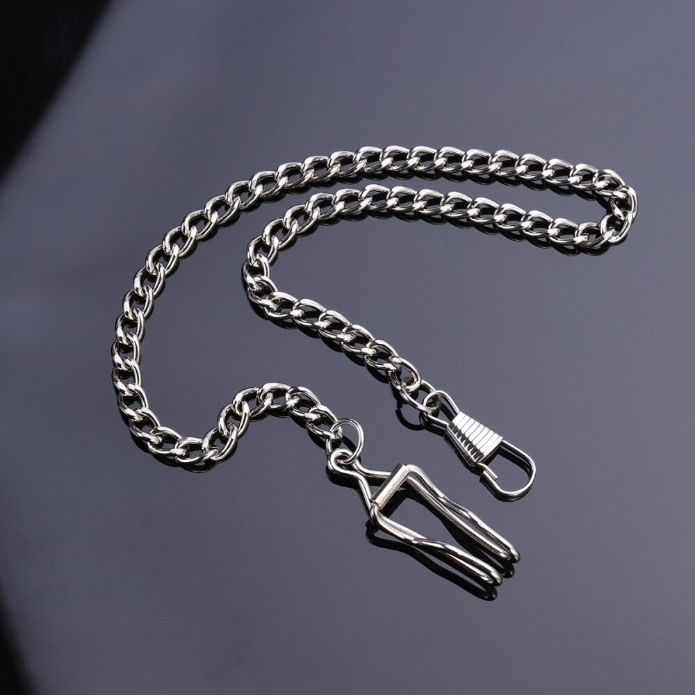 Classic Golden Plated Pocket Watch Chain key Chain