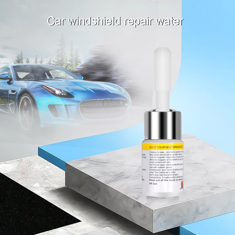 Car Windshield Repair Tool DIY Car Window Repair Tools Window Glass Curing Glue Auto Glass Scratch Crack Restore Kit