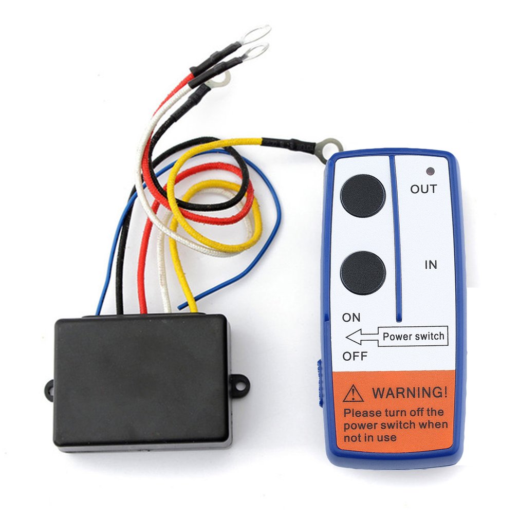 23a dc 12v 50ft afstandsbedieningsset draadloze lier afstandsbediening schakelaar voor vrachtwagen atv suv lier universele schakelaar