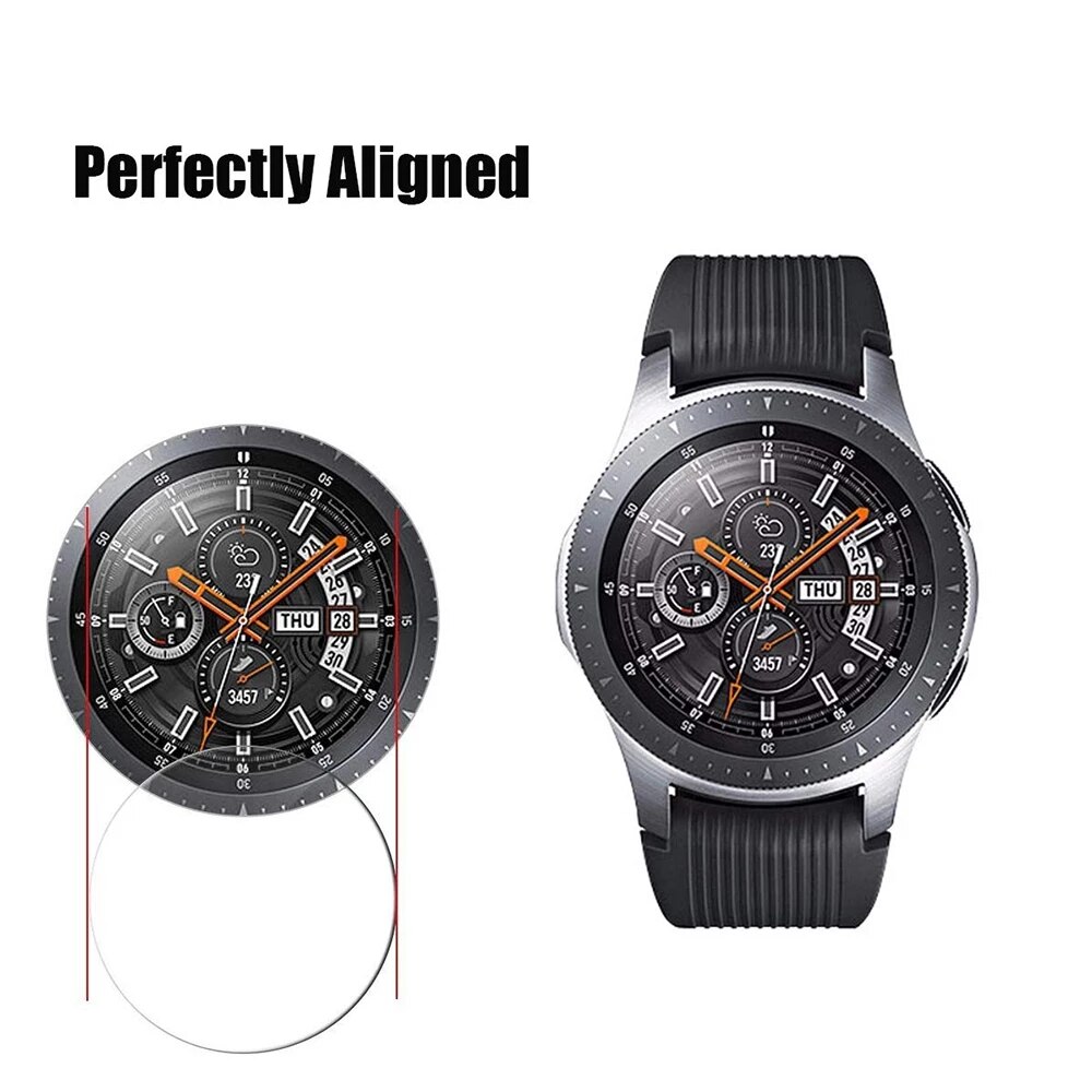 Cover For Samsung Gear S3 Frontier Protective Film Protection For Samsung Galaxy Watch 42MM 46MM Tempered Glass Screen
