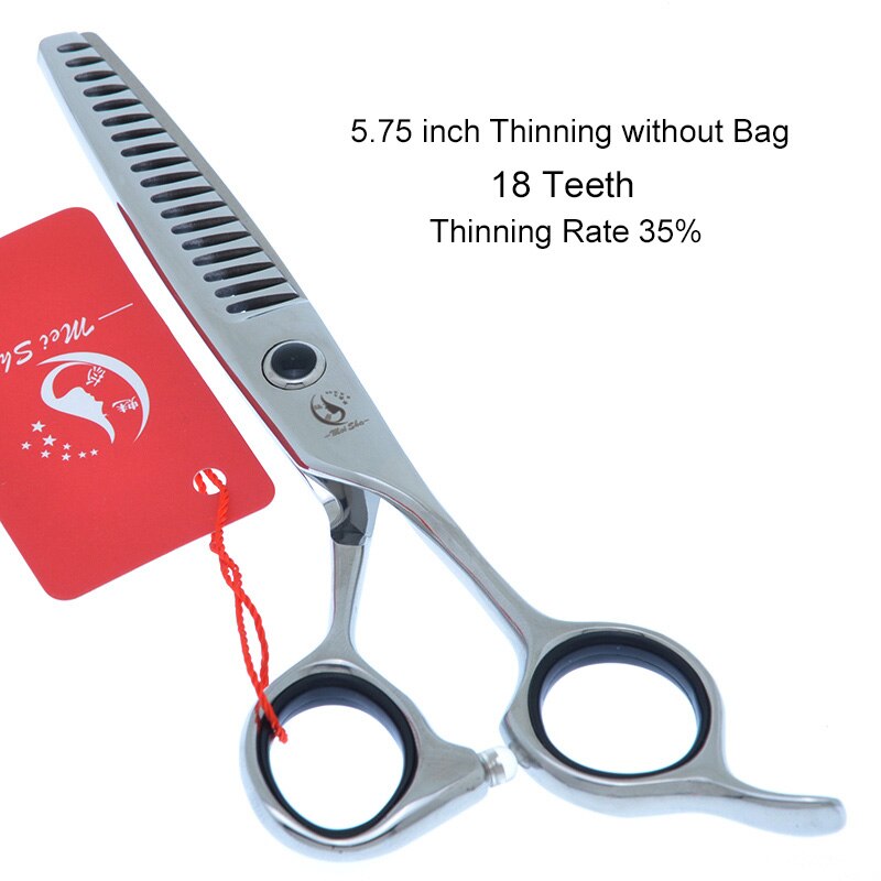 5.75" Pet Scissors for Dog Grooming Japanese Steel Animal Thinning Clippers 35% to 50% Cut Rate Dog Trimmers A0160A: A0160A-07-60