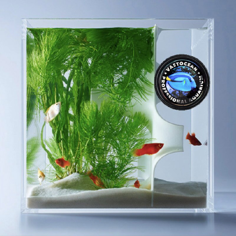 Vastocean Aquarium Kleine Magnetische Borstel Sterke Zuigkracht Aquarium Doekje Schoonmaken Tool