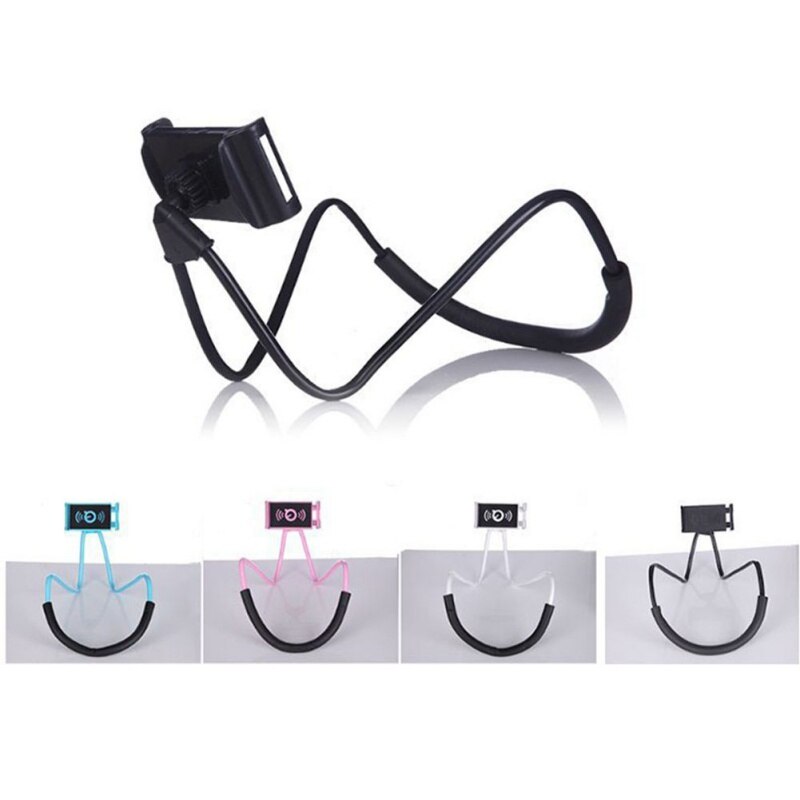 Flexible Hanging Neck Mobile Phone Holder Lazy Multi-functional Stent Desktop Bed Extension Bracket For iPhone Xiaomi Huawei