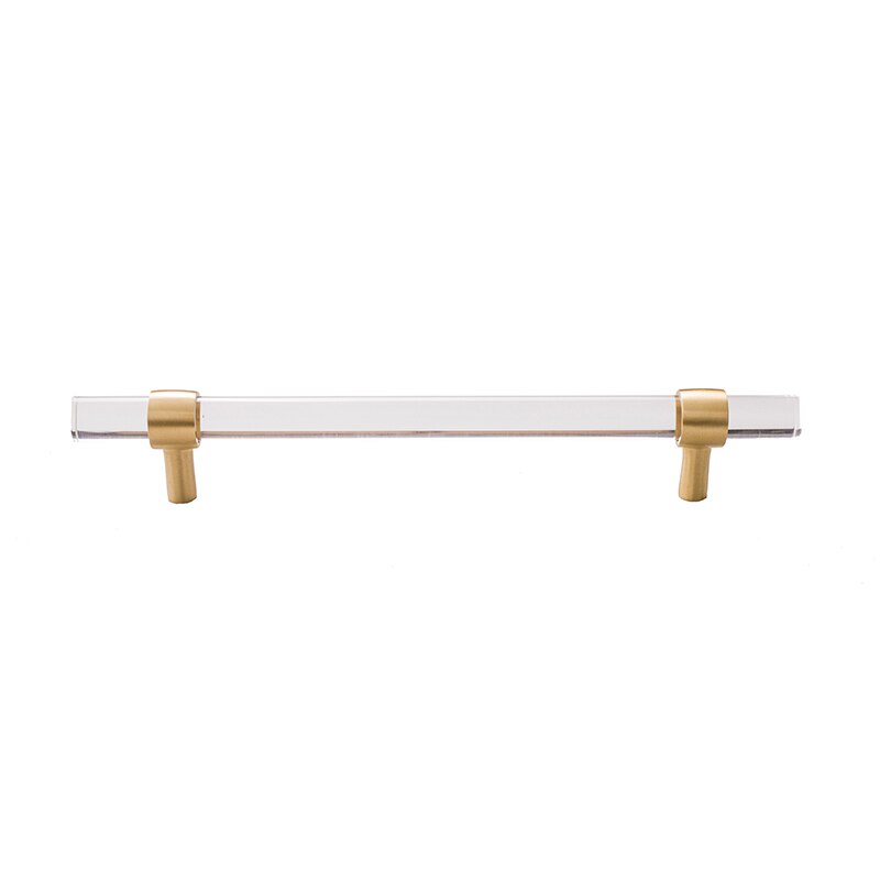 Poignée de porte en acrylique transparente, boutons pour armoire, commode, meuble de luxe, salle de bain, cuisine