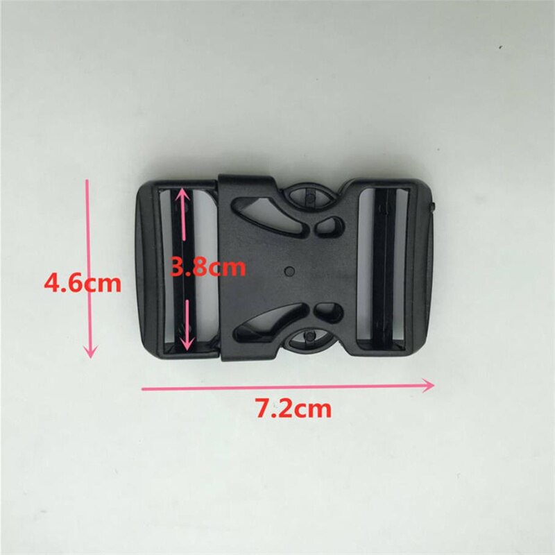 6pcs/lot Backpack Hasps &amp; Locks Plastic Hasps Travel Backpack Straps Accessories Student Bag Suspender Strap Buckle E12015