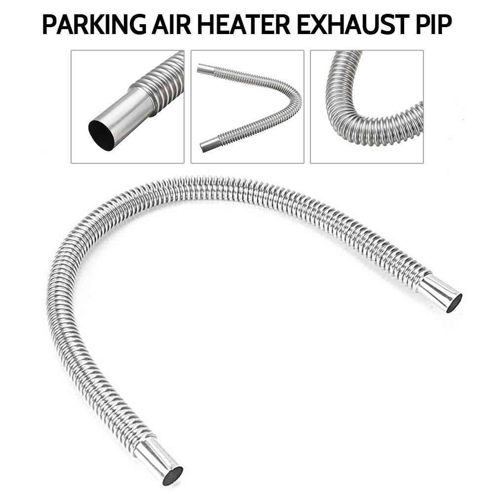 Type Car Diesel Heater Exhaust Pipe Stainless Steel Parking Heater Fuel Tank Exhaust Pipe Air Heater Tank Car Accessories