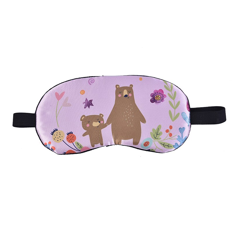 1 Pcs Cartoon Cotton Eye Mask Sleep Aid Eye Patch Eye Mask Shading Eyeshield: E