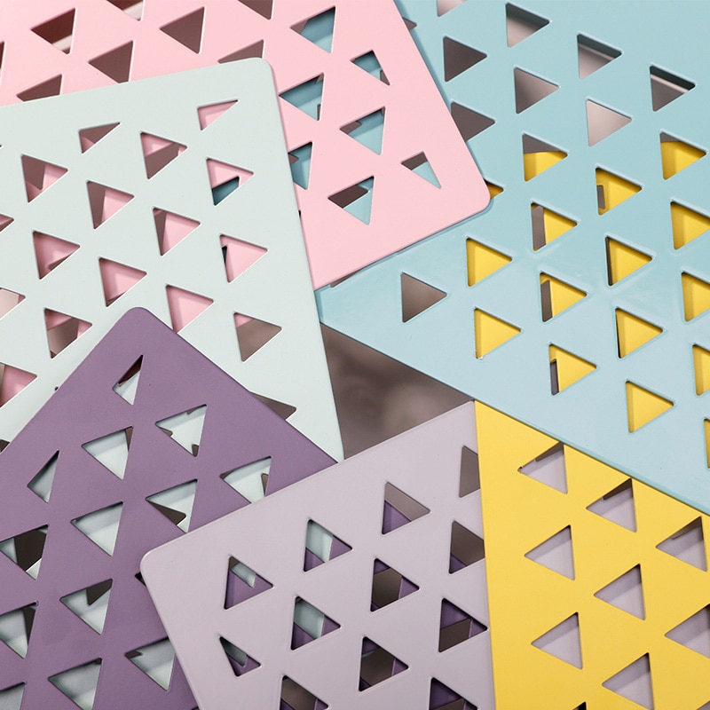 1pcs Metal Hollow Book Stand Library Bookends Supports Office School Supplies NC99