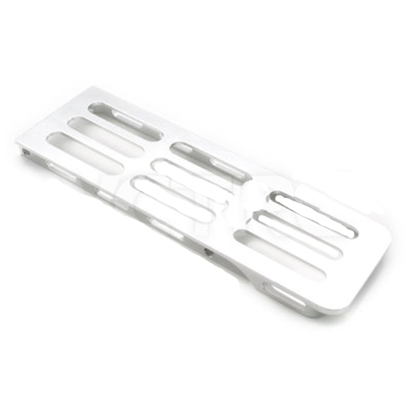 CNC Lengthened Metal Battery Mount plate holder Silver for Trex 450 Pro 450PRO