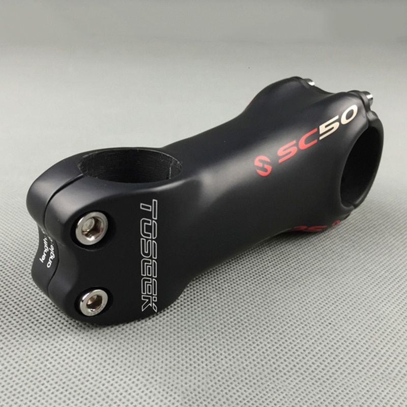 TOSEEK SC50 Full Carbon Fiber Bike Stem Mountain Road Bicycle Stems 6/17 Degree 31.8*70/80/90/100/110/120/130mm Bike Parts