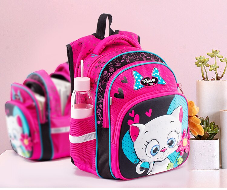 School Bags Cartoon Pattern Backpack For Girls Boys Children Orthopedic Backpacks Primary mochila escolar Grade 1-3