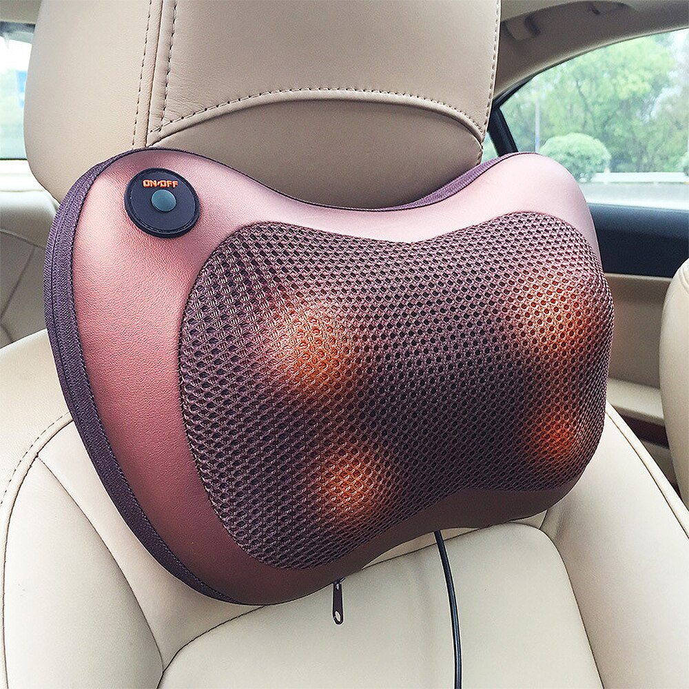 neck massage pillow electric mkneading smart Car Home Cervical Shiatsu Massage Head Waist Shoulder Foot Relax Machine SU320