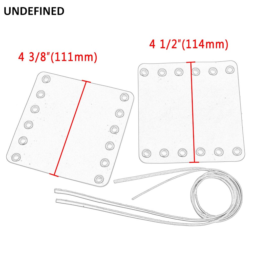 Motorcycle Handle Grips Cover Retro Heavy Duty PU Leather Hand Grip Throttle Cover Wraps For Harley For Indian Cafe Racer Bobber