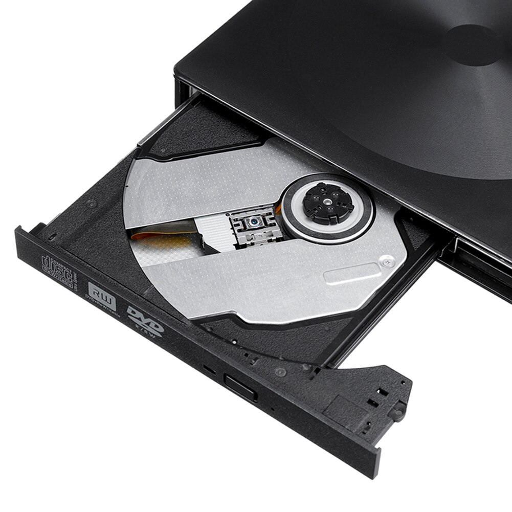 Draagbare Vcd Cd Dvd Brander Usb 3.0 Type-C Externe Dvd Speler Optische Drive Voor Computers Laptop